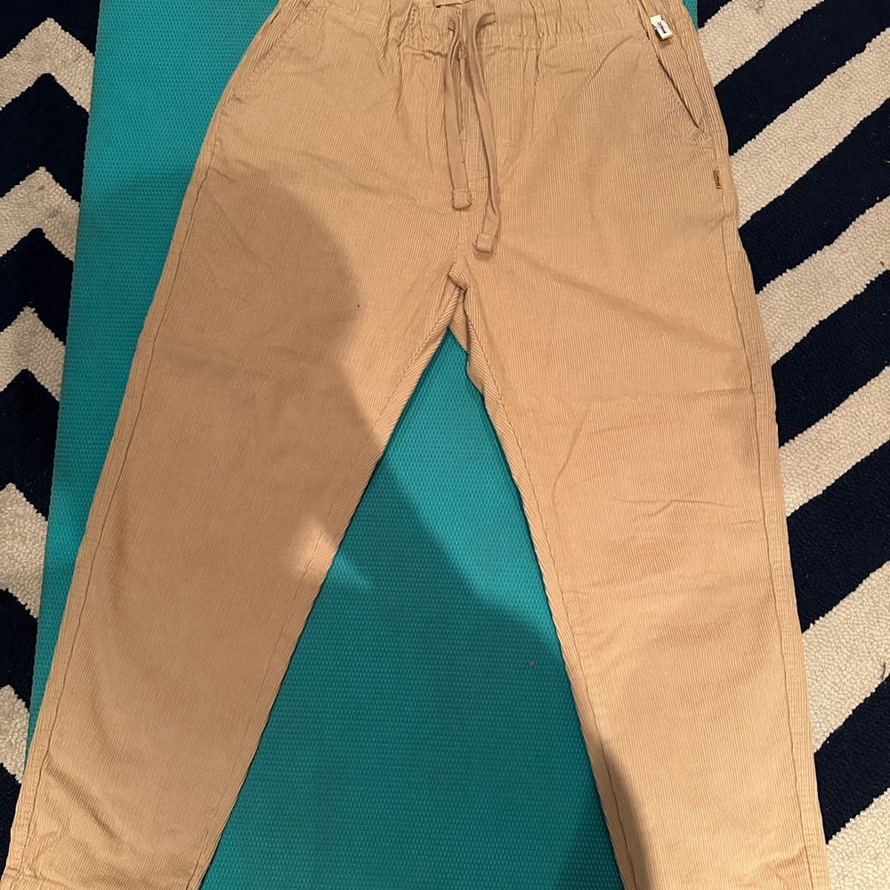 Tan critical slide size 32 corduroy pants